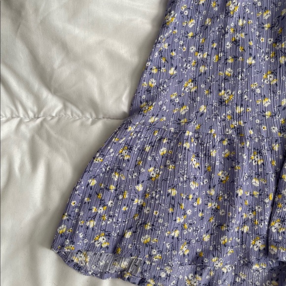 Blue floral farm-girl dress - Picture 3 of 5